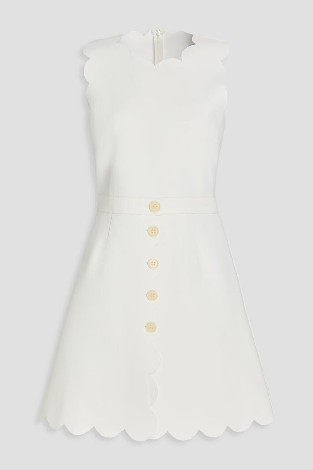 

Платье мини из крепа Redvalentino, слоновая кость