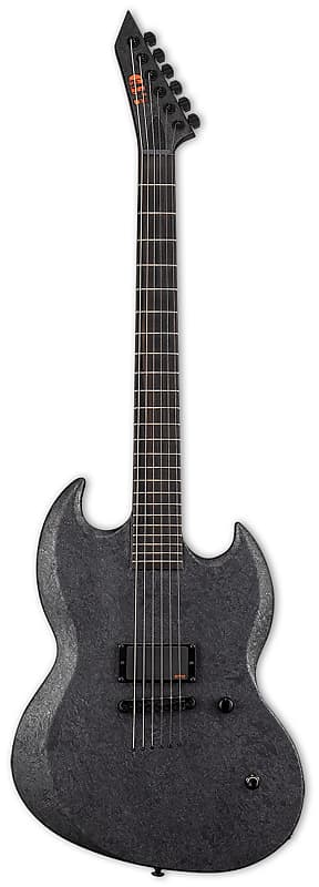 цена Электрогитара ESP LTD Reba Meyers Code Orange RM-600 Black Marble Satin Electric Guitar w/Case