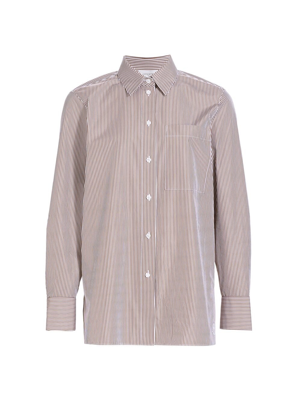 

Полосатая рубашка оверсайз Greyson Lafayette 148 New York