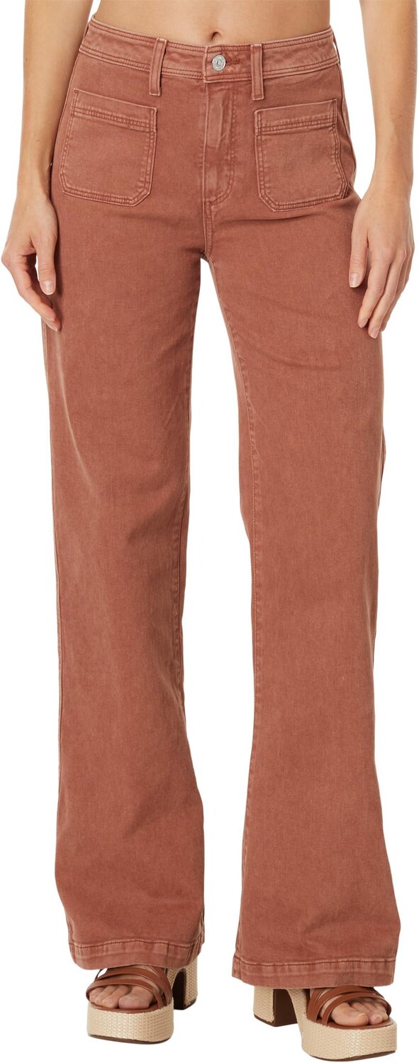 

Джинсы Leenah w/ Patch Pockets + Faux Welt Pockets in Vintage Burnt Terracotta Paige, цвет Vintage Burnt Terracotta
