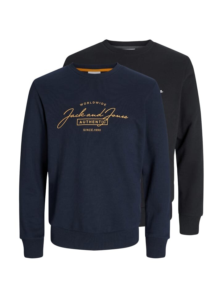 

Толстовка Jack & Jones Ferris Pullover Doppelpack, разноцветный