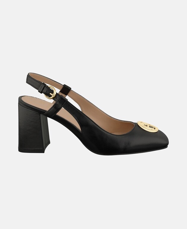 

Туфли-лодочки с пяткой на пятке Aigner, черный