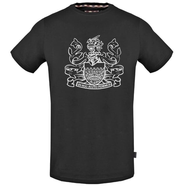 

Футболка с гербом Aldi Aquascutum, черный