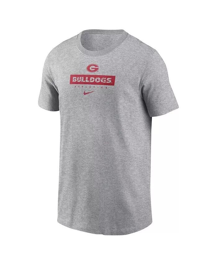 

Серая футболка с логотипом команды Georgia Bulldogs для дошкольников Nike, серый