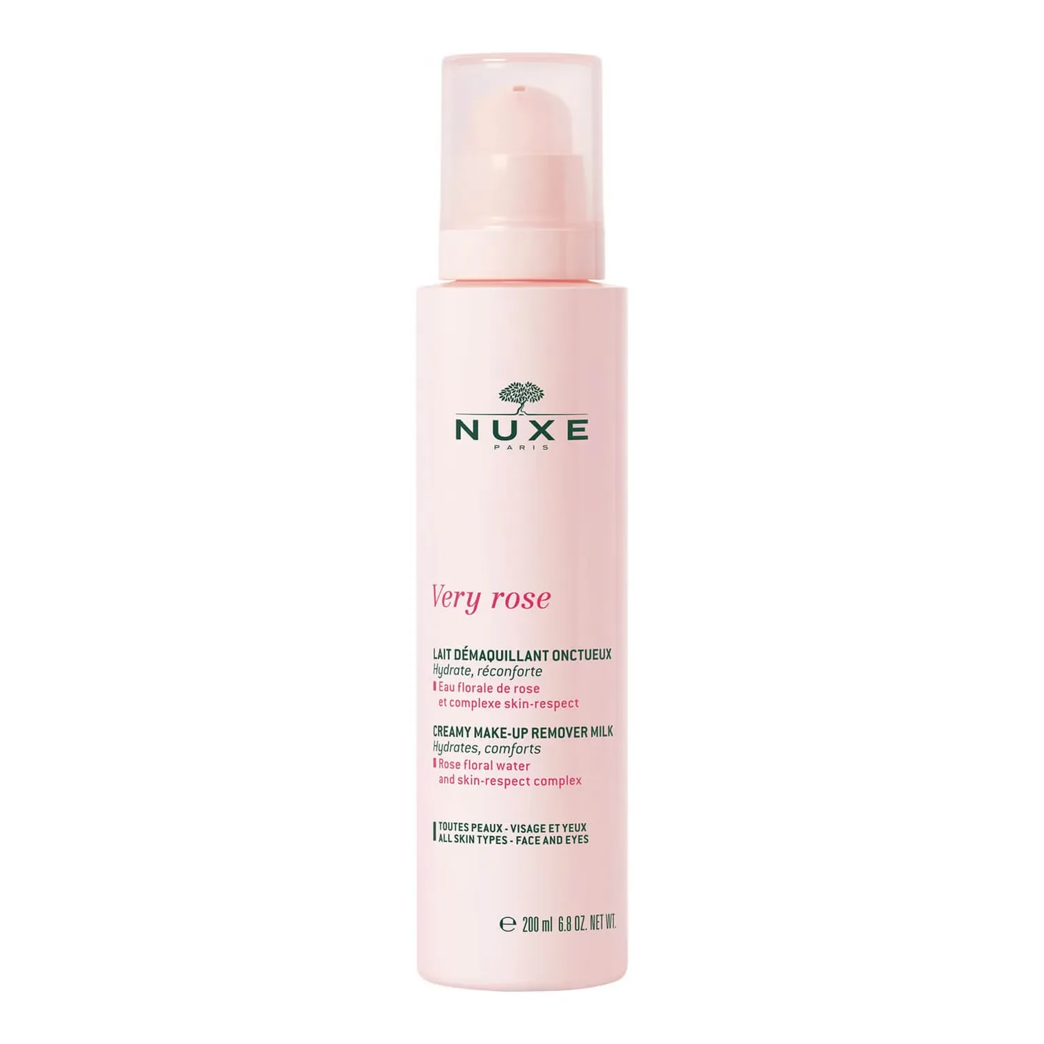 

Very Rose Кремообразное молочко для снятия макияжа 200 мл Nuxe