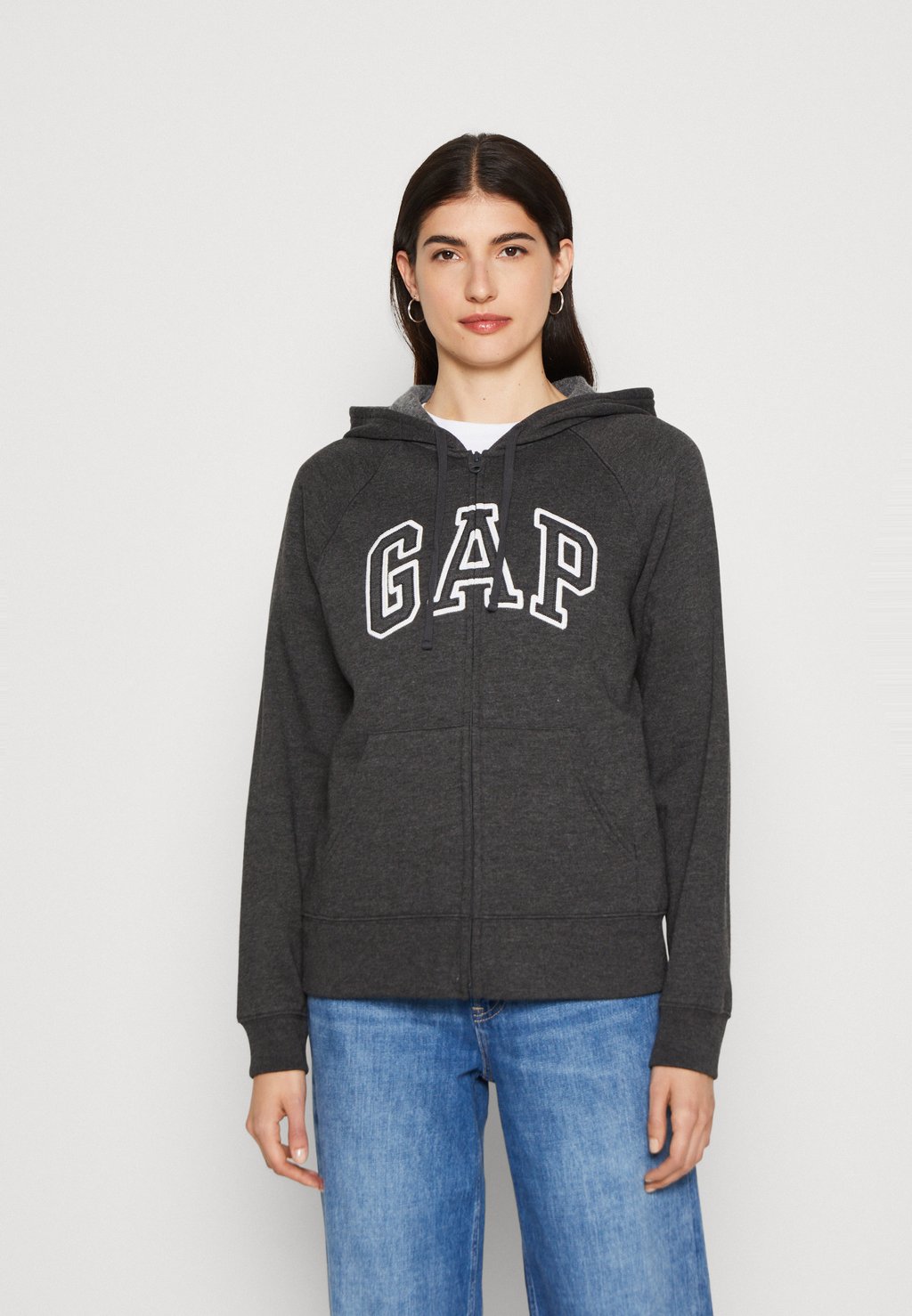 

Толстовка на молнии GAP, Серый