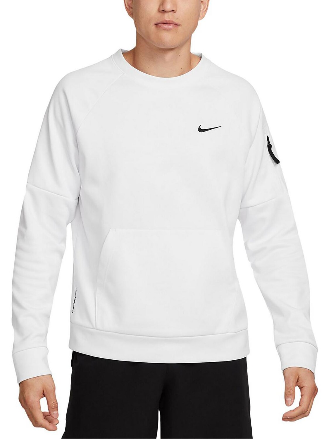 

Мужская однотонная флисовая толстовка Nike, белый