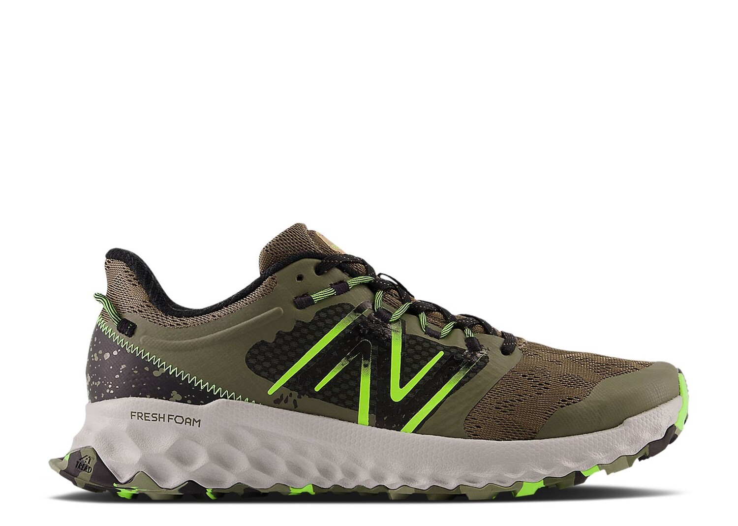 

Кроссовки New Balance Fresh Foam Garoé 'Dark Camo Pixel Green', зеленый, Зеленый;серый