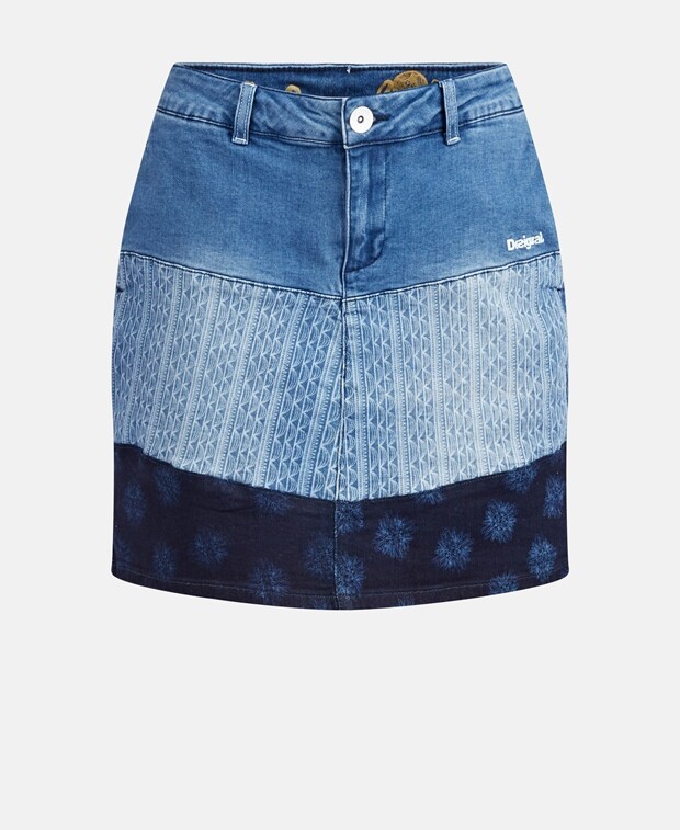 

Джинсовая юбка Desigual, синий