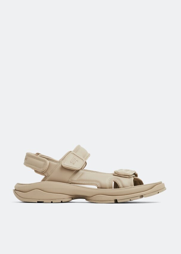 

Сандалии Balenciaga Tourist, бежевый
