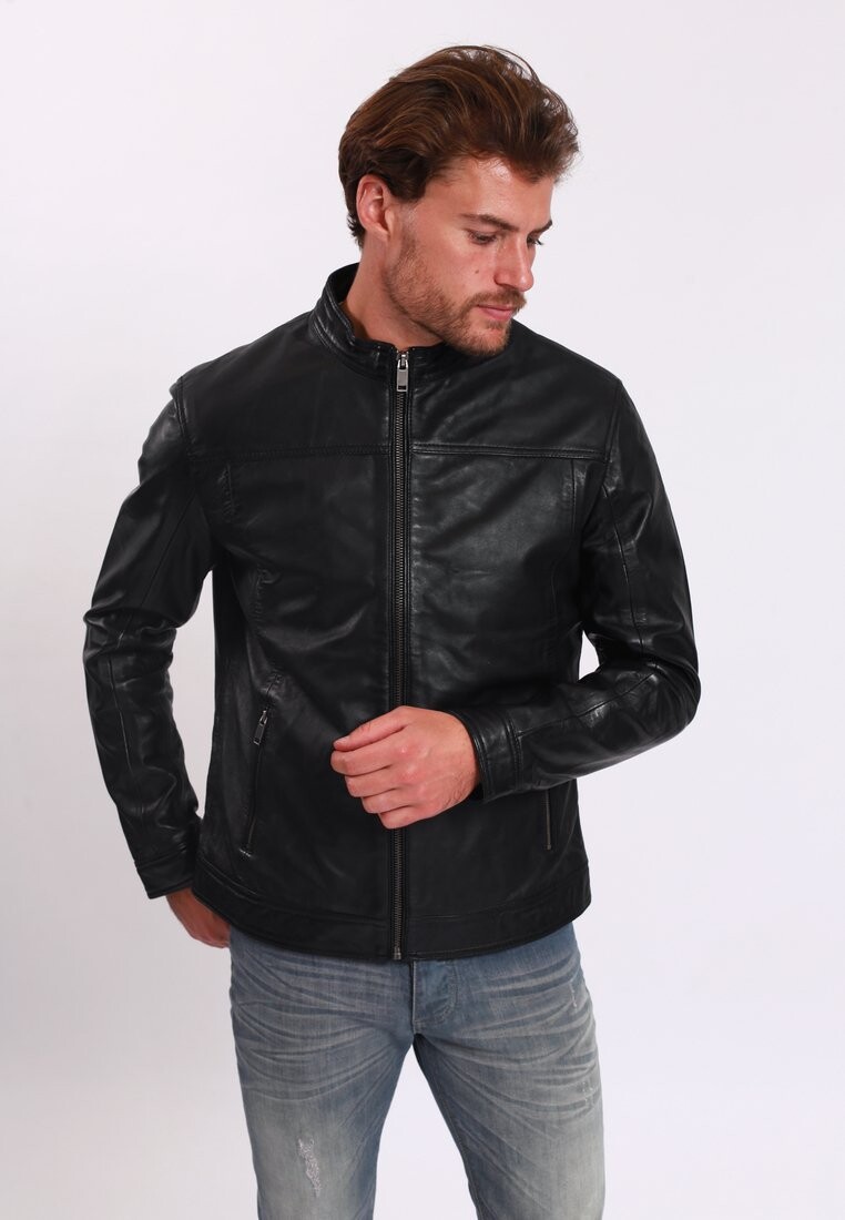 

Кожаная куртка Lee Cooper, черный