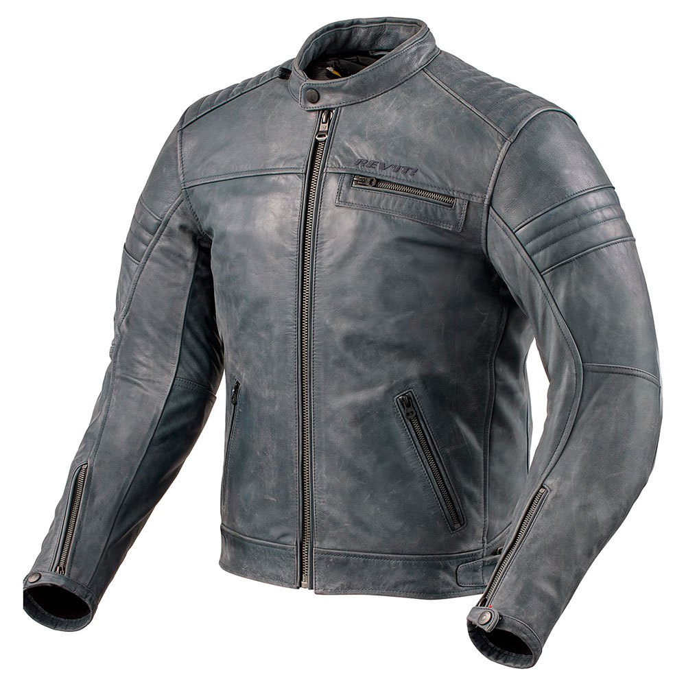 Куртка Revit Restless Leather, синий