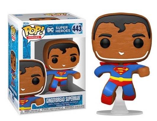 цена Funko POP! Герои, коллекционная фигурка, DC Super Heroes, Пряничный Супермен