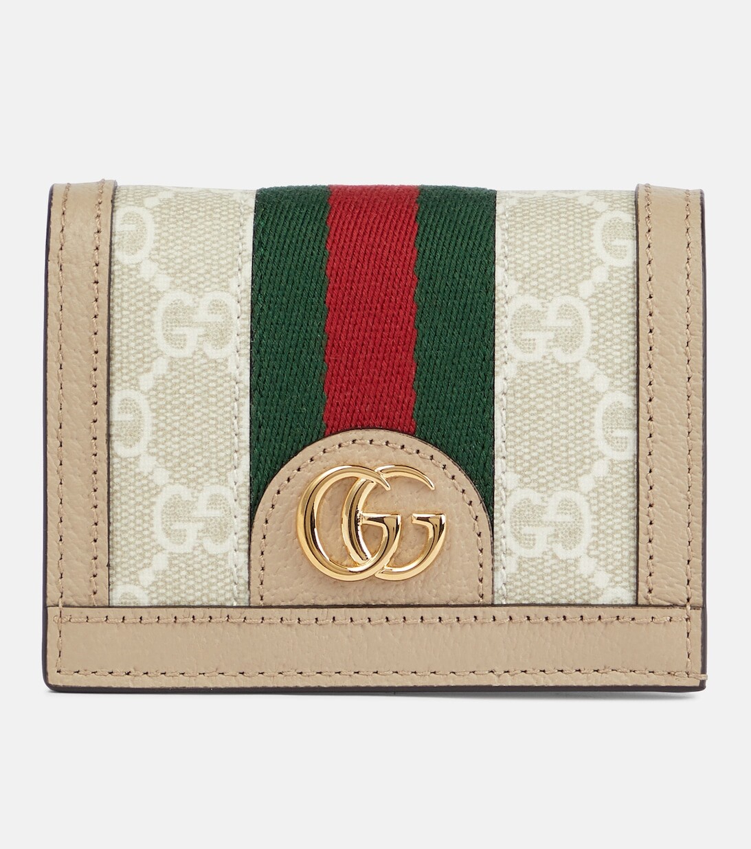 

Кожаный кошелек Ophidia GG Gucci, бежевый