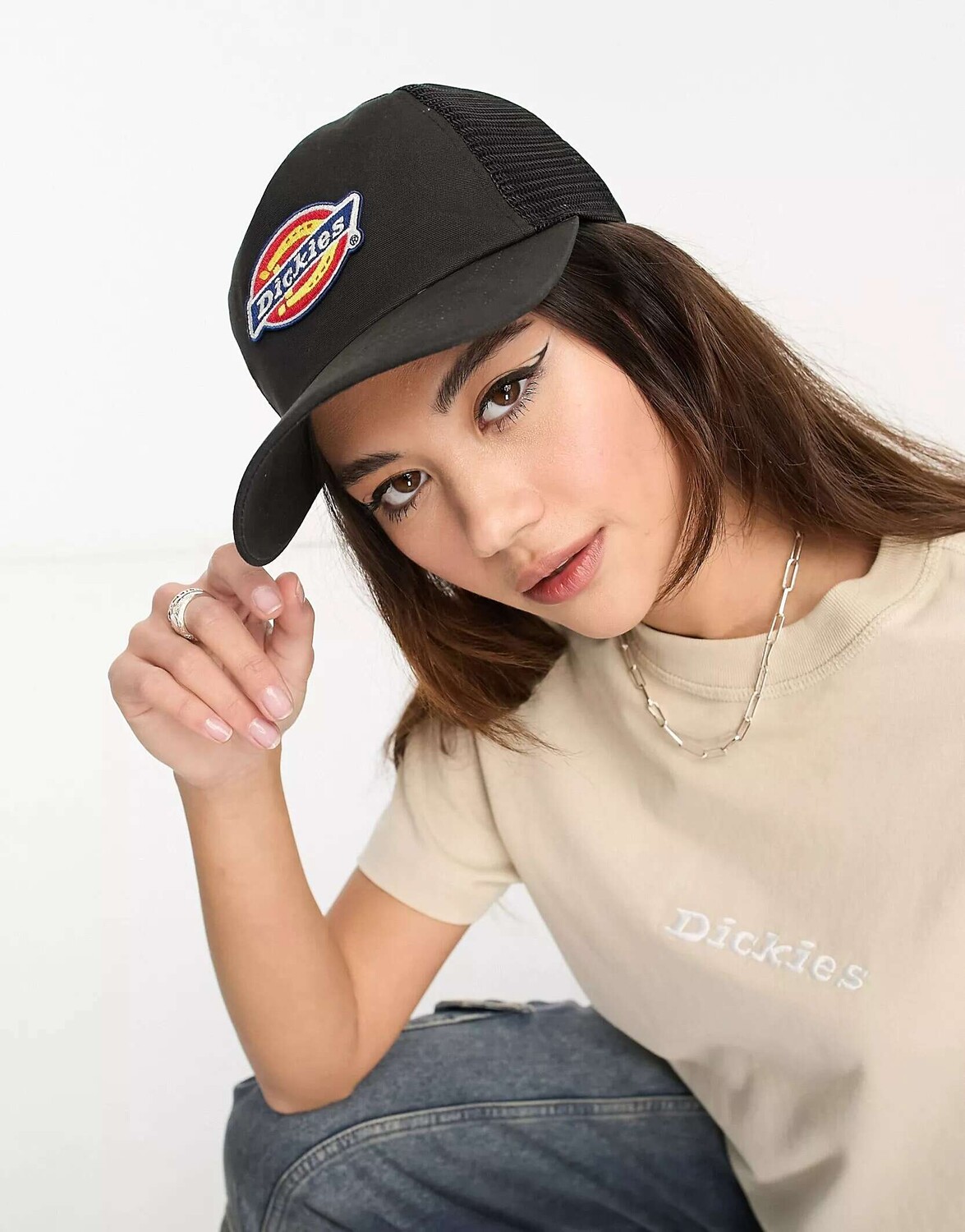 

Черная кепка Dickies Sumiton Trucker