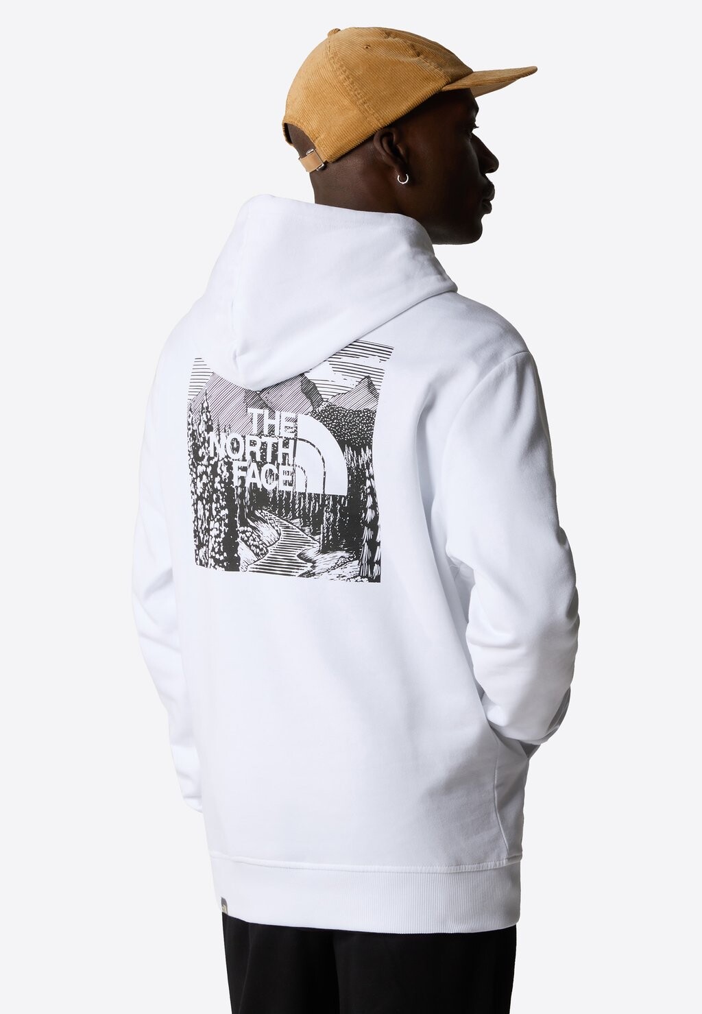 

Толстовка Qtm The North Face, цвет tnf white tnf black