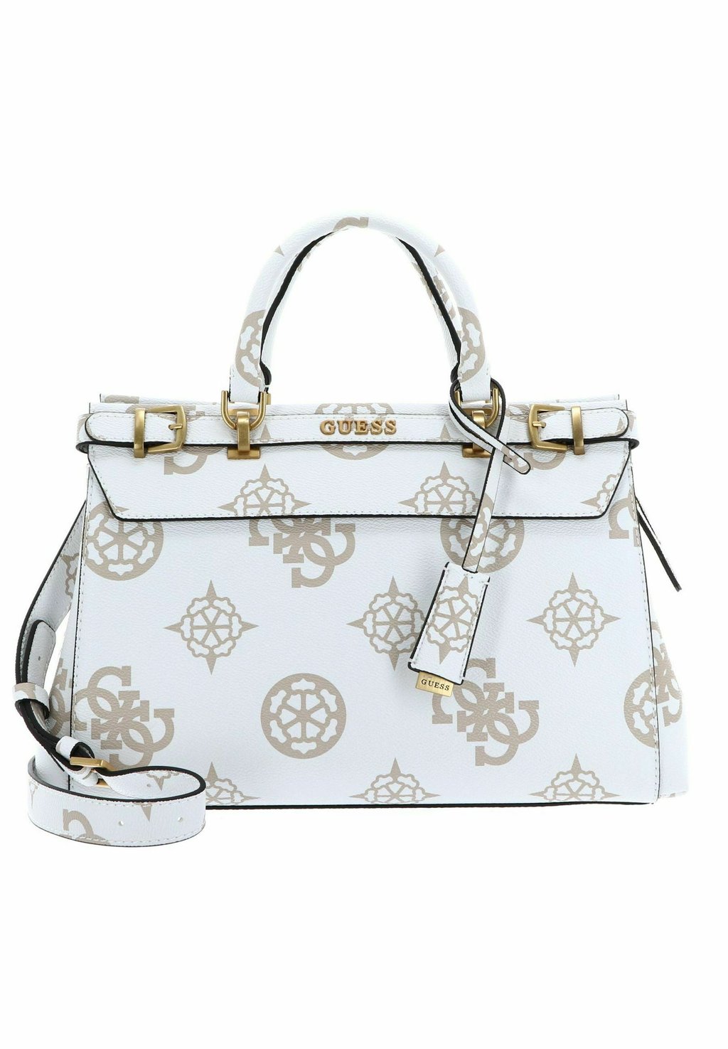 

Сумочка Sestri Logo Luxury Satchel Guess, цвет white logo