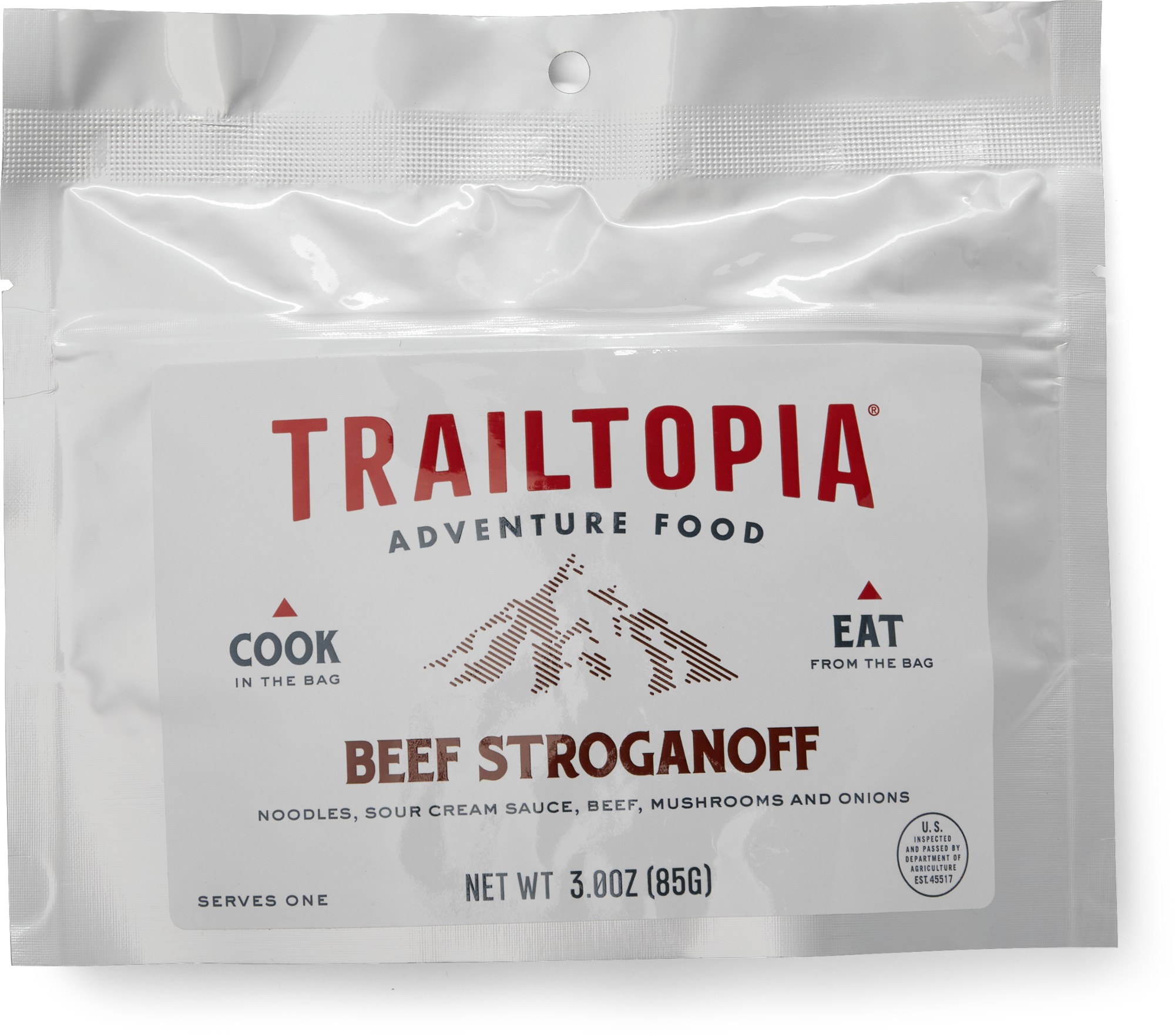 Бефстроганов – 1 порция Trailtopia лапша карри рамен – 1 порция trailtopia
