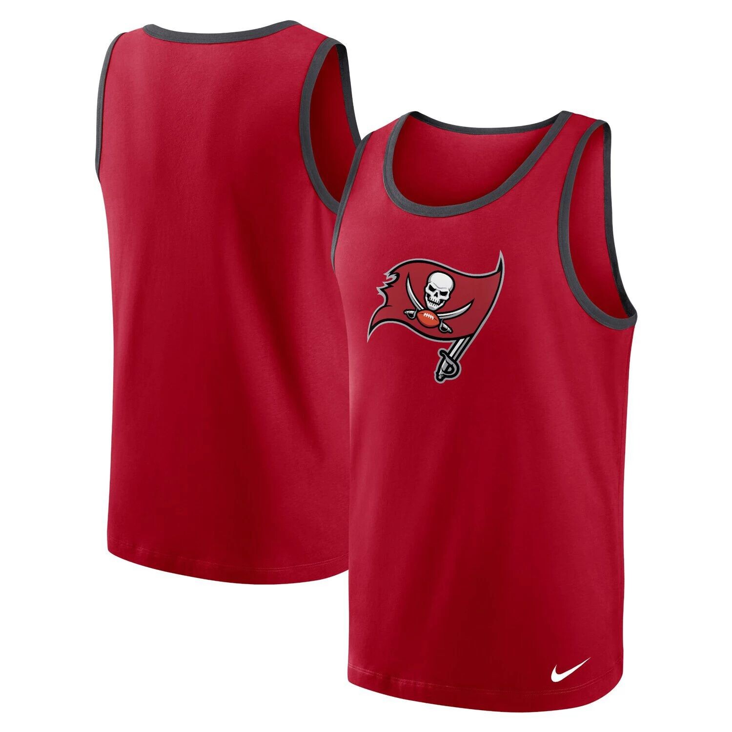 

Мужская красная майка Tampa Bay Buccaneers Tri-Blend Nike, Красный