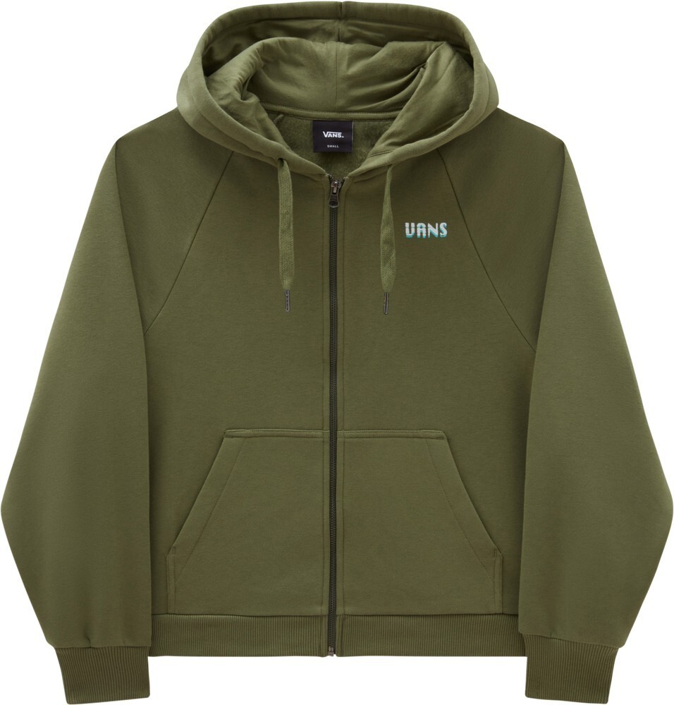 

Топ Vans Universal Cocoon Zip Hoodie, зеленый