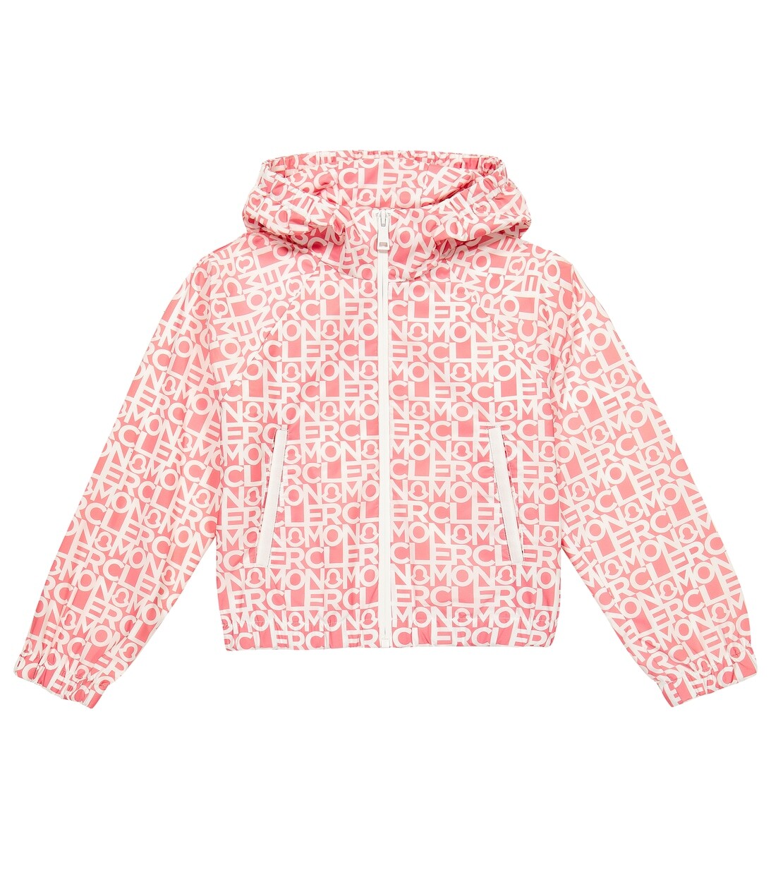 

Куртка Alose с логотипом Moncler Enfant, розовый