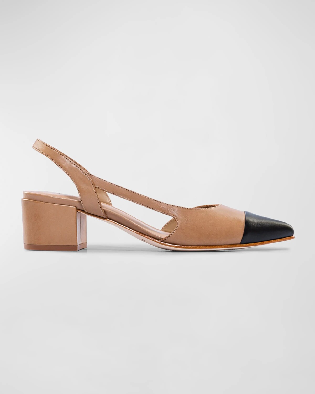 

Туфли Monroe с пяткой на пятке Bernardo, цвет Sand Antique Calf/ Black