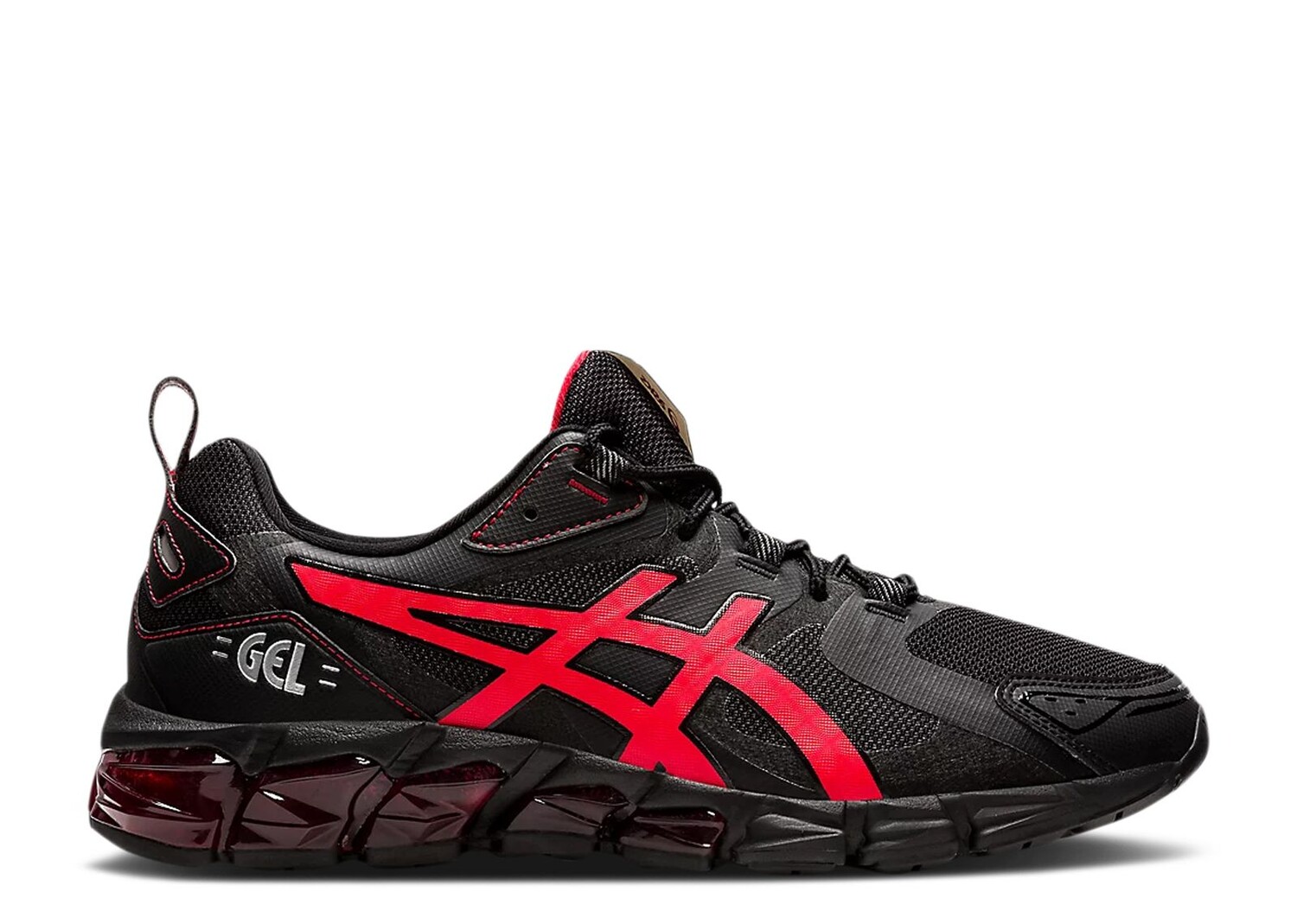 Кроссовки ASICS Gel Quantum 180 'Black Electric Red', черный кроссовки asics gel quantum 180 7 black red alert черный