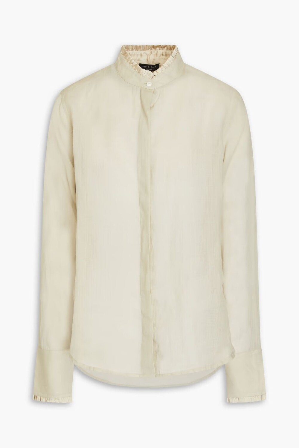 

Рубашка Джордана рами Rag & Bone, бежевый