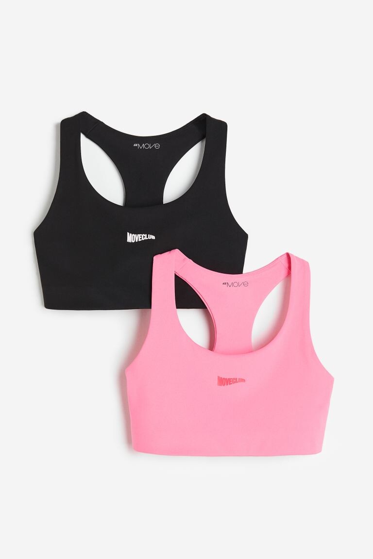

Спортивные бюстгальтеры средней поддержки (2 шт.) H&M