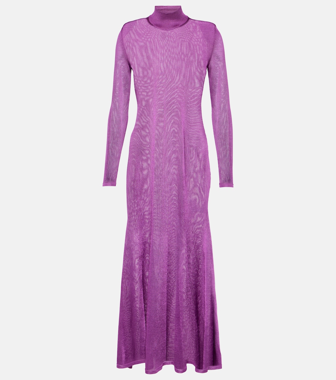 Платье макси из джерси Tom Ford, розовый