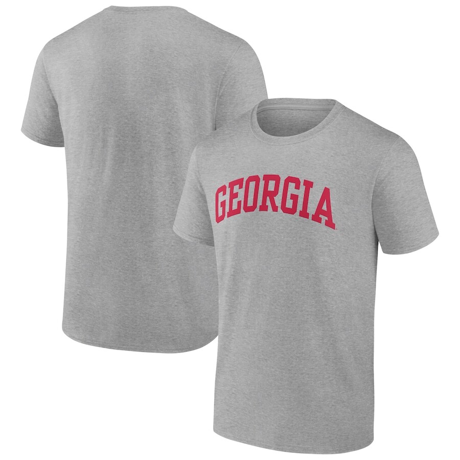 

Футболка с коротким рукавом Fanatics Branded Georgia Bulldogs, серый