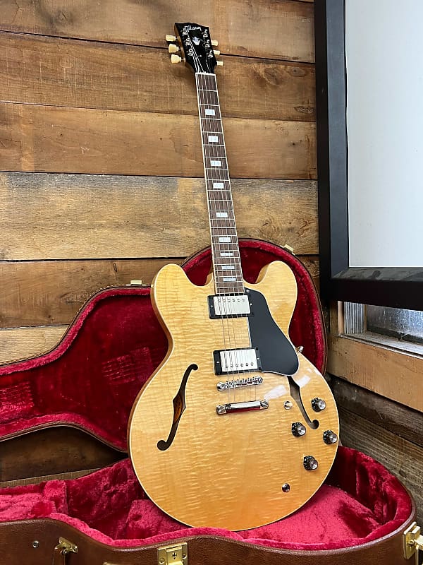 

Электрогитара Gibson ES-335 Figured 2023 - Antique Natural