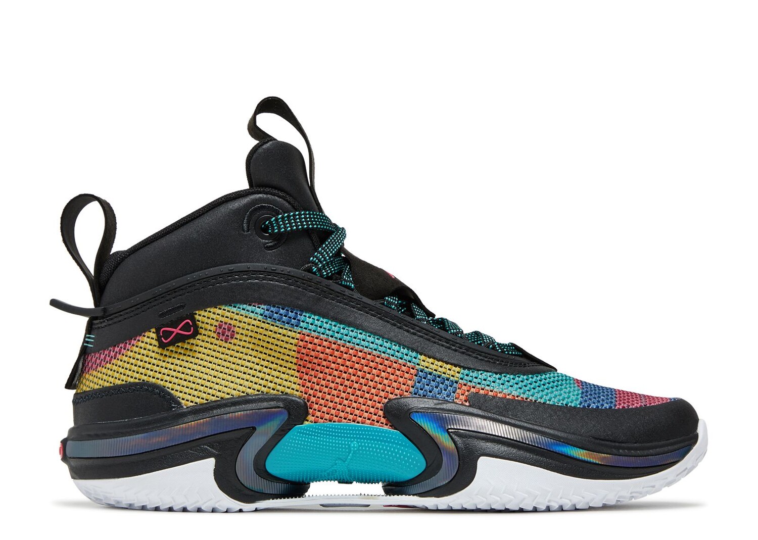 

Кроссовки Air Jordan Air Jordan 36 Gs 'Black Multi-Color', черный