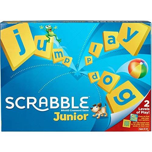 Настольная игра Junior Scrabble Mattel mattel games scrabble compact комнатная игра настольная игра игра о путешествиях