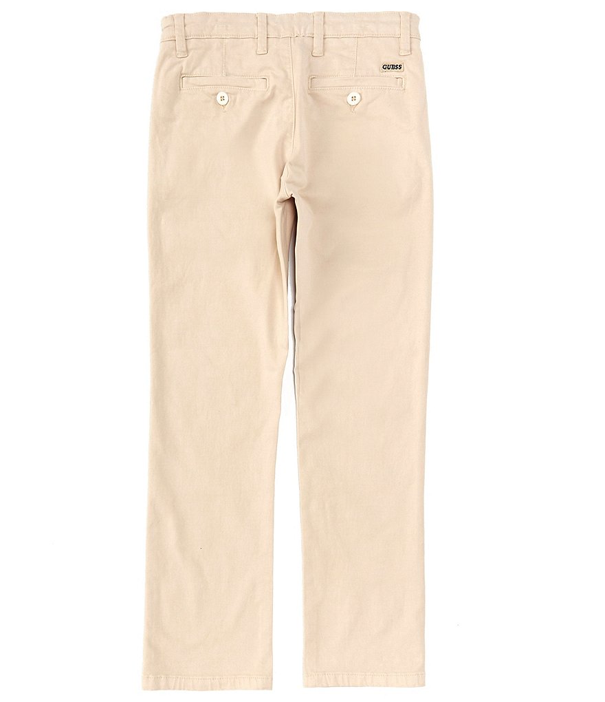 Прямые брюки чинос Guess для больших мальчиков 8–18 лет, бежевый