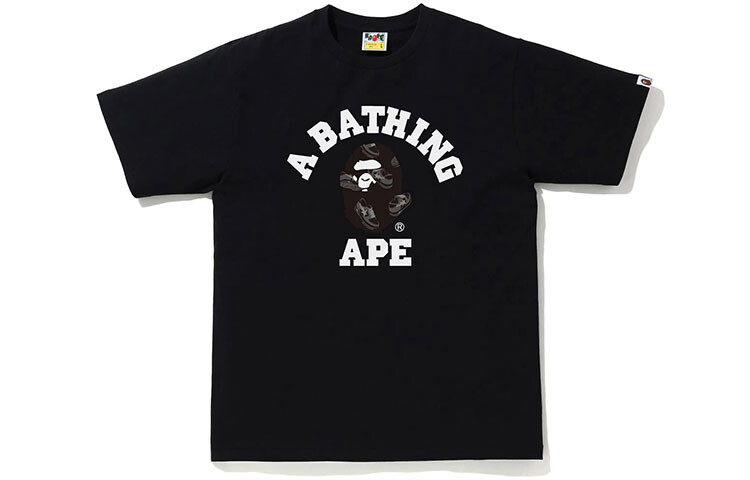

Футболка мужская A Bathing Ape, черный/синий