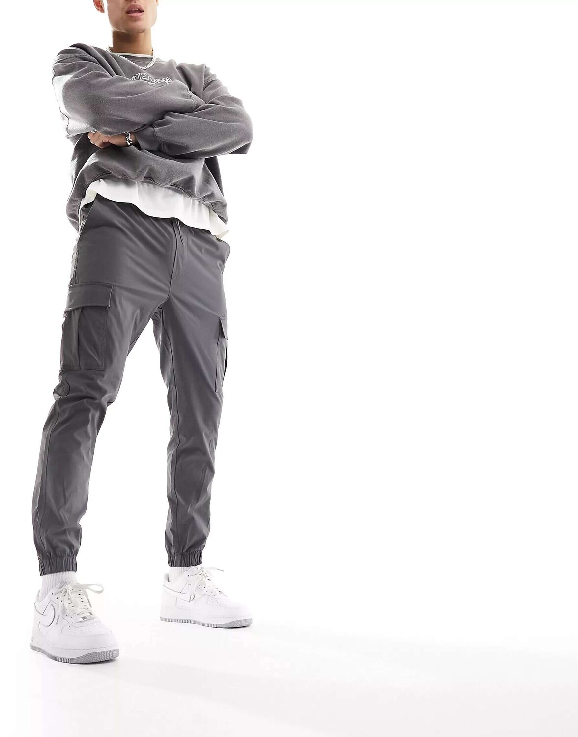 

Серый карго Jack & Jones Intelligence Tech