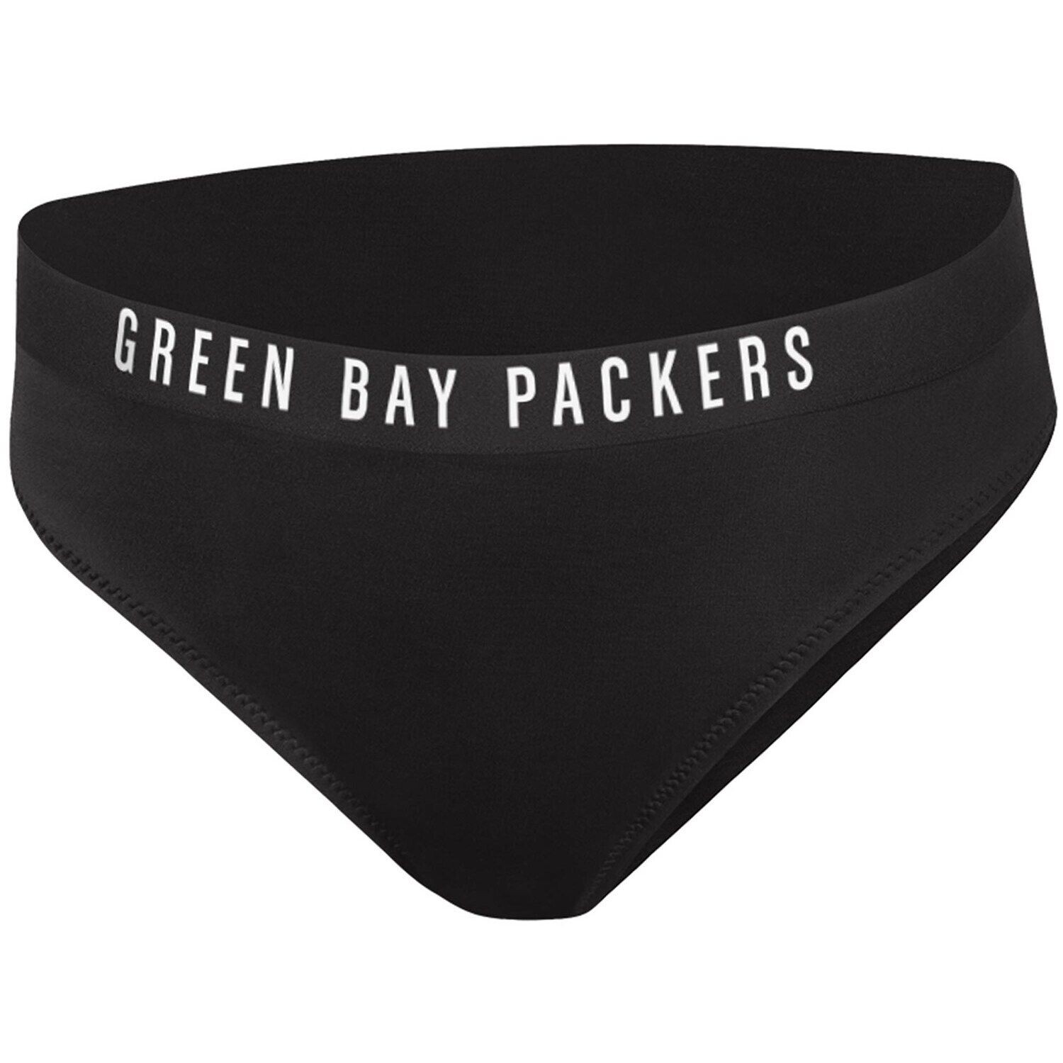 

Женские плавки бикини G-III 4Her от Carl Banks Black Green Bay Packers All-Star G-III