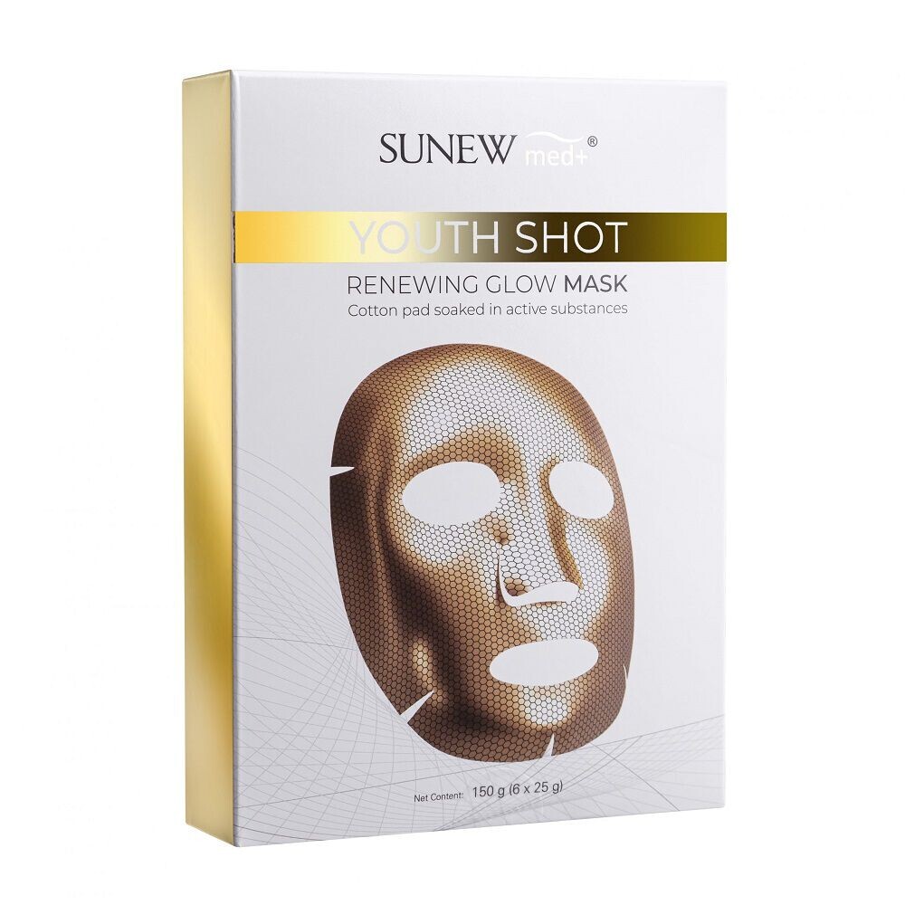

Осветляющая тканевая маска Sunewmed+ Youth Shot, 6х25 гр/1 упаковка