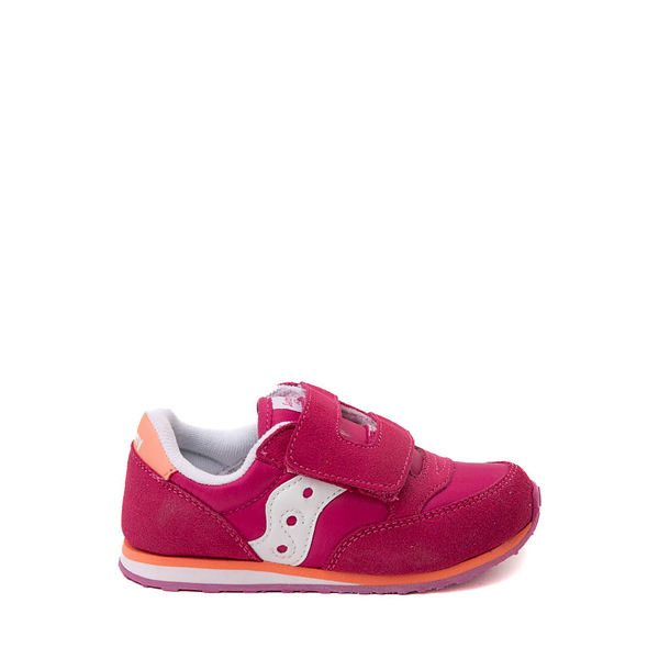 спортивная обувь saucony baby jazz для малышей серый розовый Кроссовки Saucony Baby Jazz – для малышей, коралловый