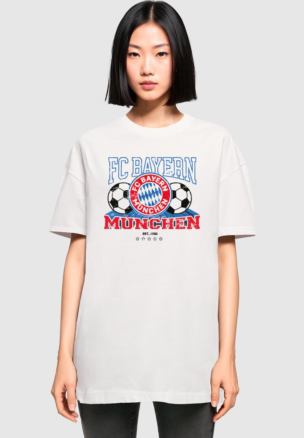 

Футболка с символикой BOYFRIEND FC Bayern München, цвет white