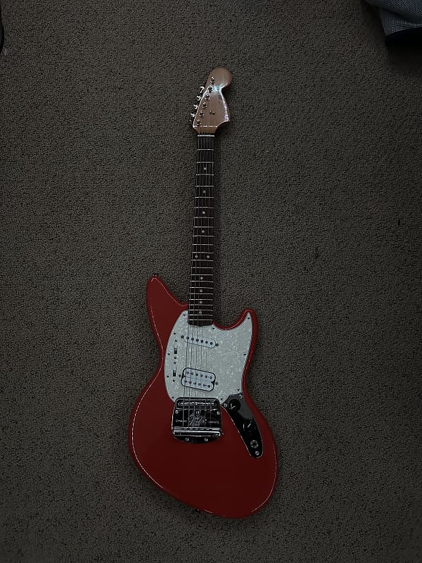 Электрогитара Fender Kurt Cobain Signature Jag-Stang 2021 - Present - Fiesta Red nirvana kurt cobain mp3