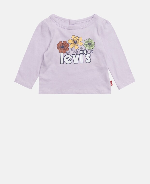 

Органик топ с длинными рукавами Levi's, лиловый