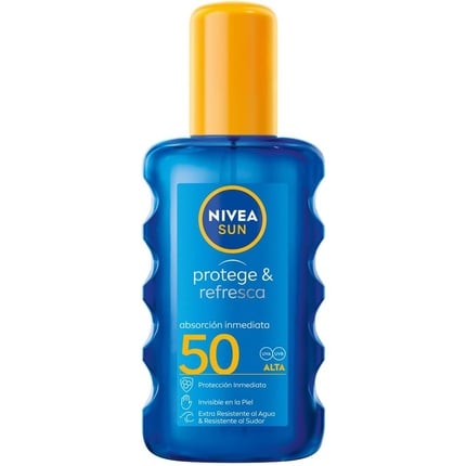 

Солнцезащитный и освежающий спрей Spf50 200мл, Nivea