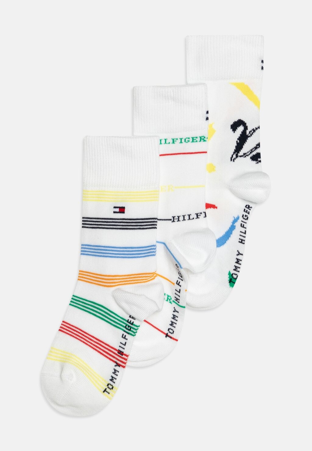 

Носки Kids Fun Unisex 3 Pack Tommy Hilfiger, мультиколор