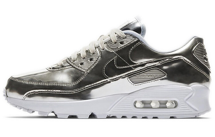 

Nike Air Max 90 серебристый металлик