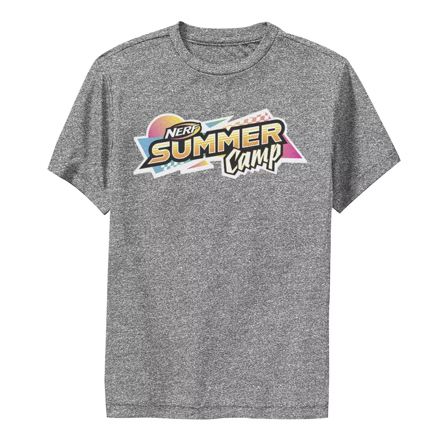 

Футболка Nerf Summer Camp для мальчиков 8–20 лет с графическим рисунком и логотипом в стиле ретро Nerf