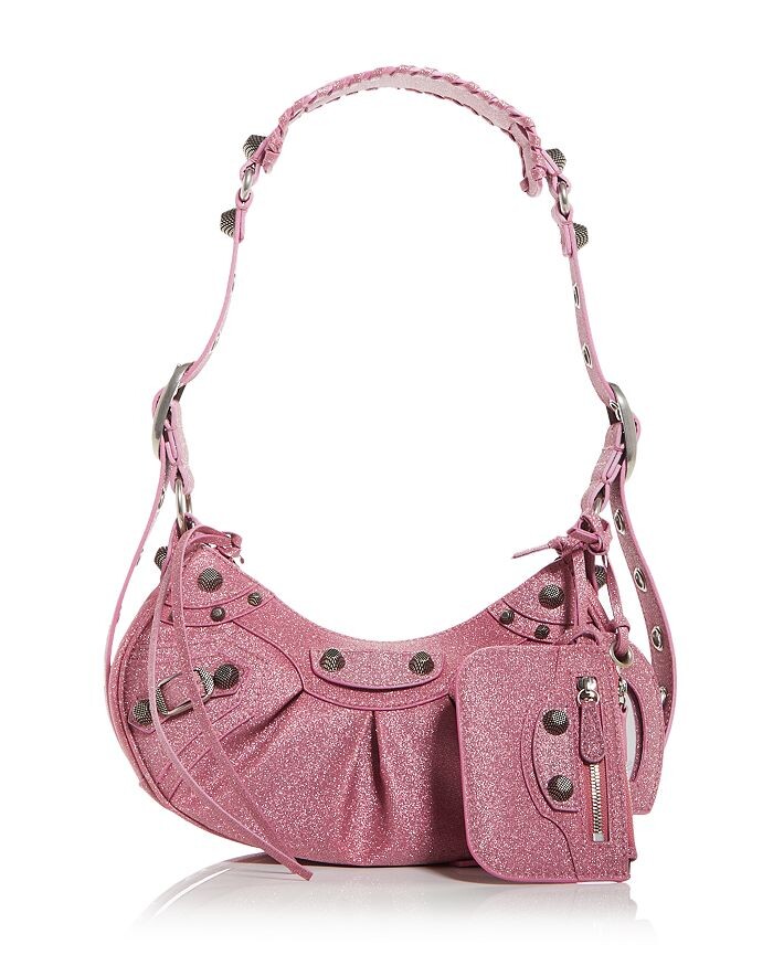 

Сверкающая сумка через плечо Le Cagole XS Balenciaga