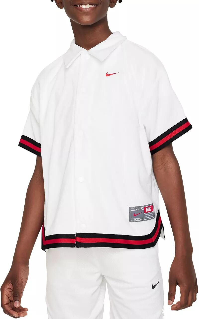 

Рубашка с короткими рукавами Nike Kids Culture of Basketball Snap-Up
