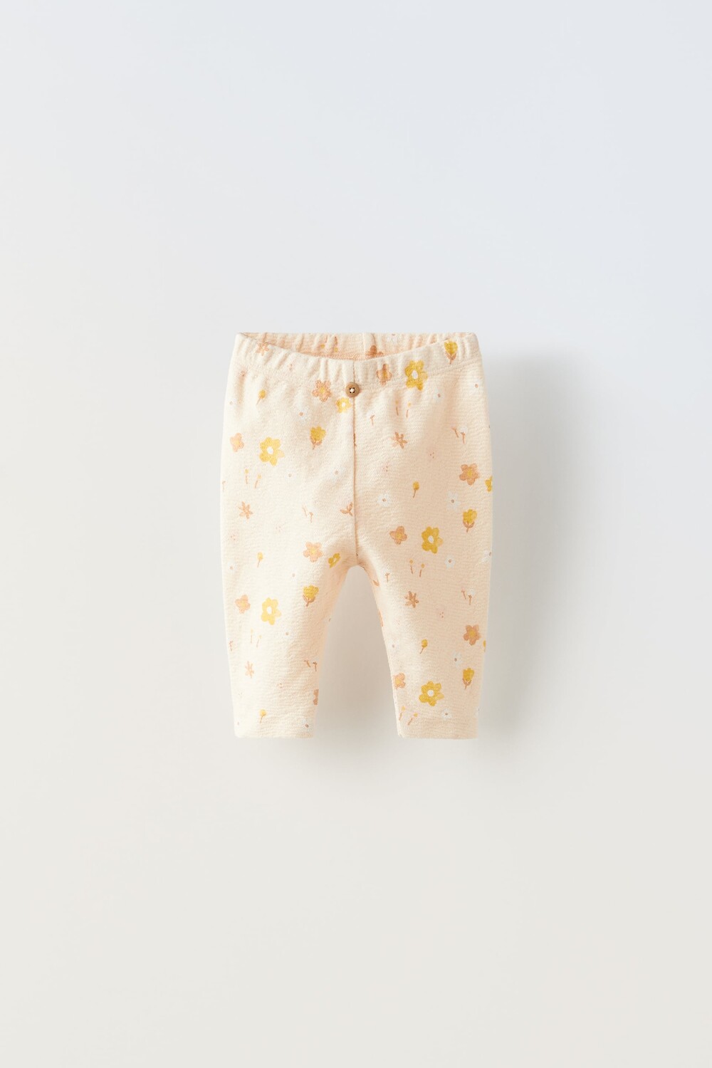 

Трикотажные леггинсы из пряжи floral flame Zara, пыльно-розовый